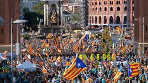La Guàrdia Urbana xifra en 600.000 els assistents a la manifestació per la Diada