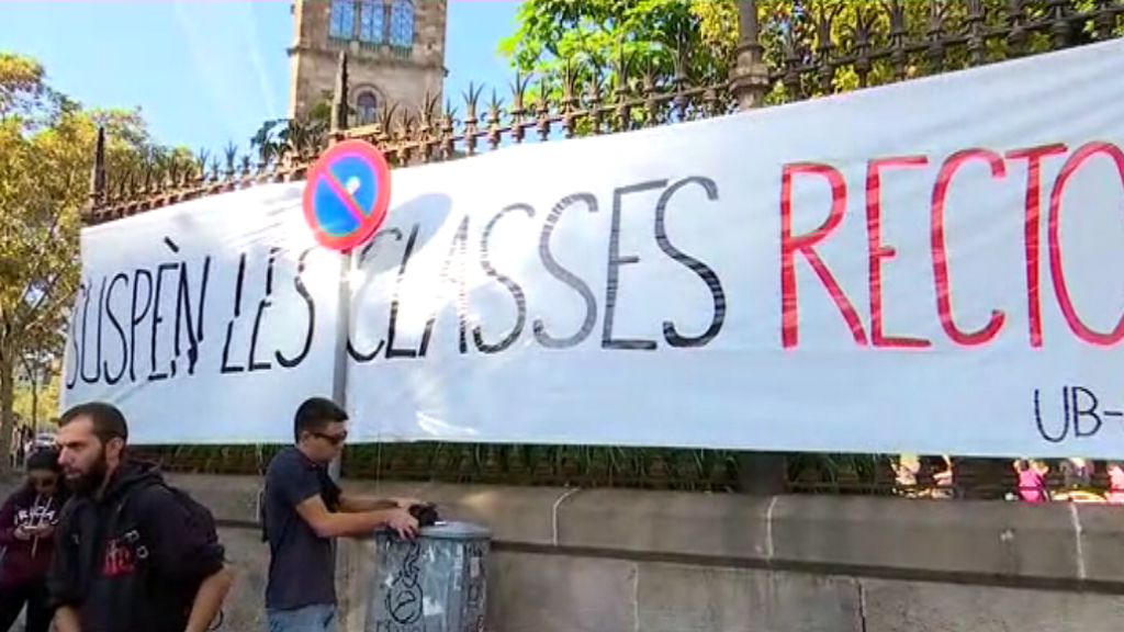 Les universitats es pronuncien davant la vaga general d'aquest divendres | judici del procés, sentència, universitats, vaga general
