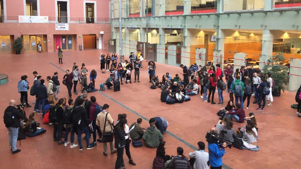 Concentraci&oacute; estudiants UPF