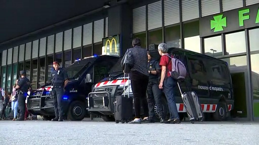 Mossos a Sants