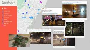 Les imatges del temporal de pluja a Barcelona de l’octubre 2019 | MAPA