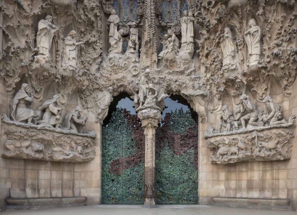 Façana del Naixament de la Basílica de la Sagrada Família