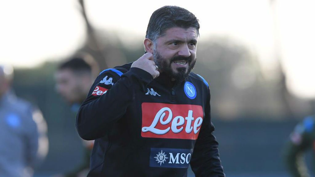 Genaro Gattuso, entrenador del Nàpols. Rival del FC Barcelona a vuitens de la Champions