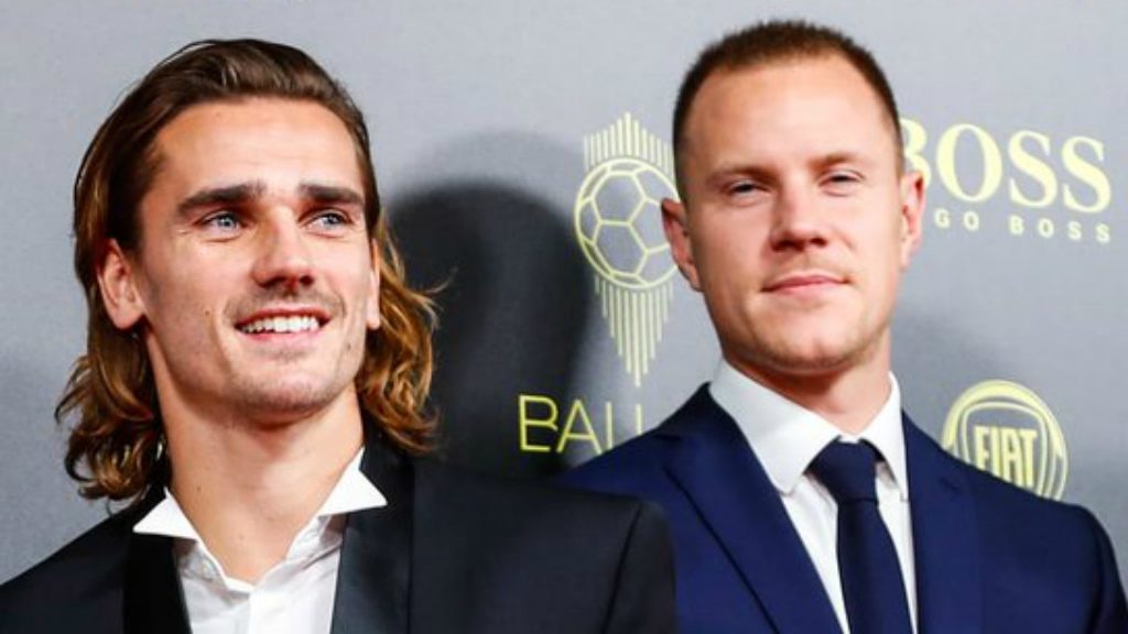 Gala Pilota d'Or Ter Stegen Griezmann