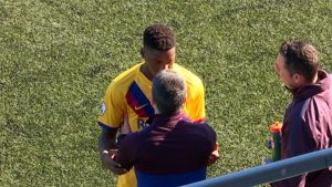 Ilaix Moriba s’estrena com a titular amb el Barça B
