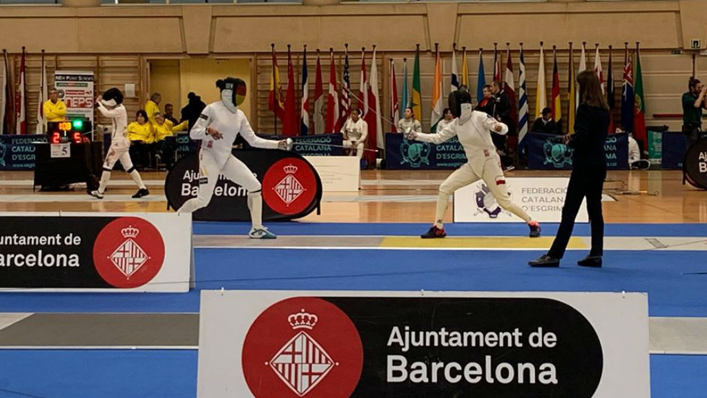 Ciutat Barcelona Esgrima espasa femenina
