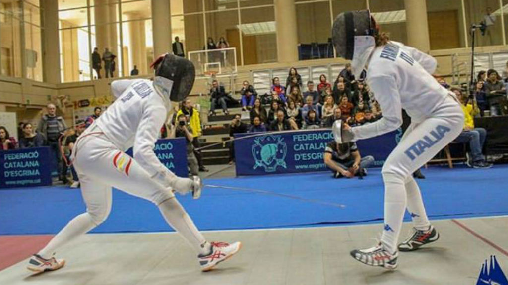 Prèvia Ciutat de Barcelona d'esgrima espasa femenina