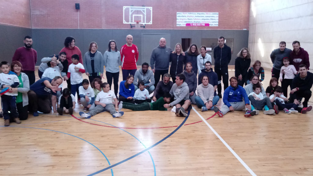 Alumnes Esport Inclou a la Verneda