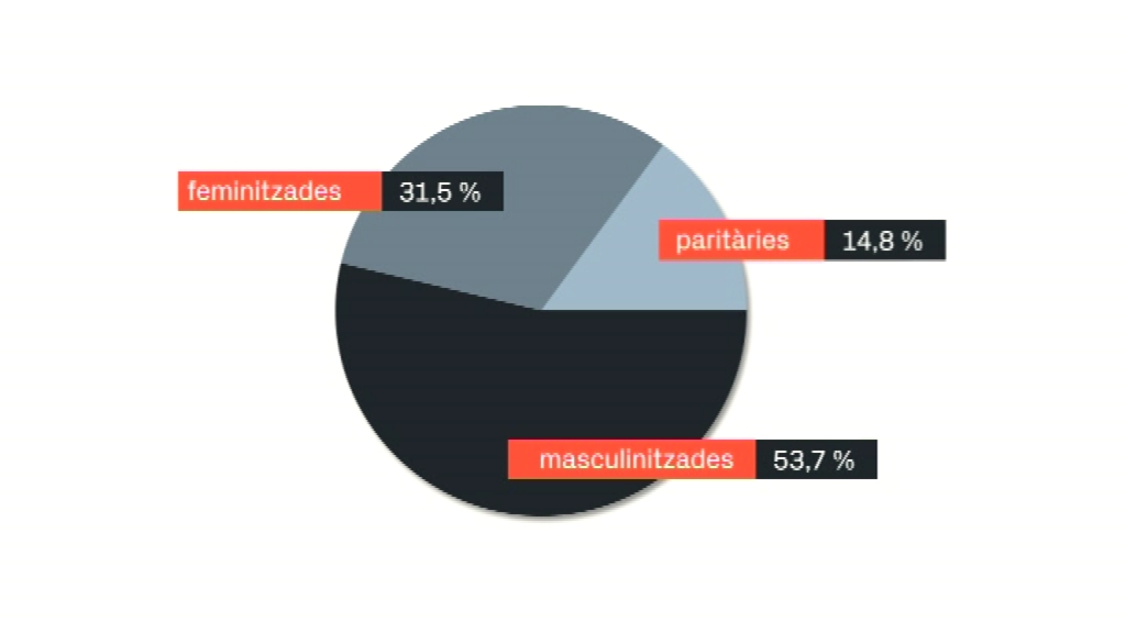 El biaix de gènere en el món laboral s'imposa en la majoria de professions | desigualtats, dones, feina, igualtat de gènere