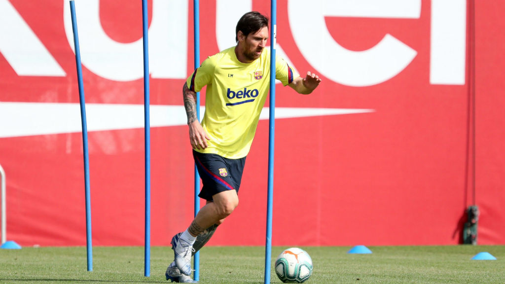 Messi torna als entrenaments