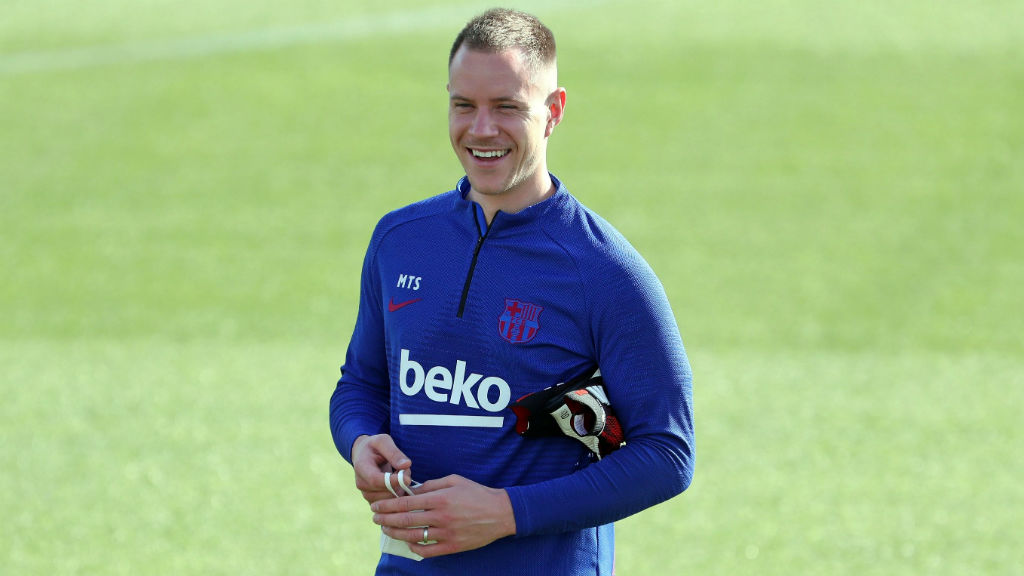 Ter Stegen torna als entrenaments
