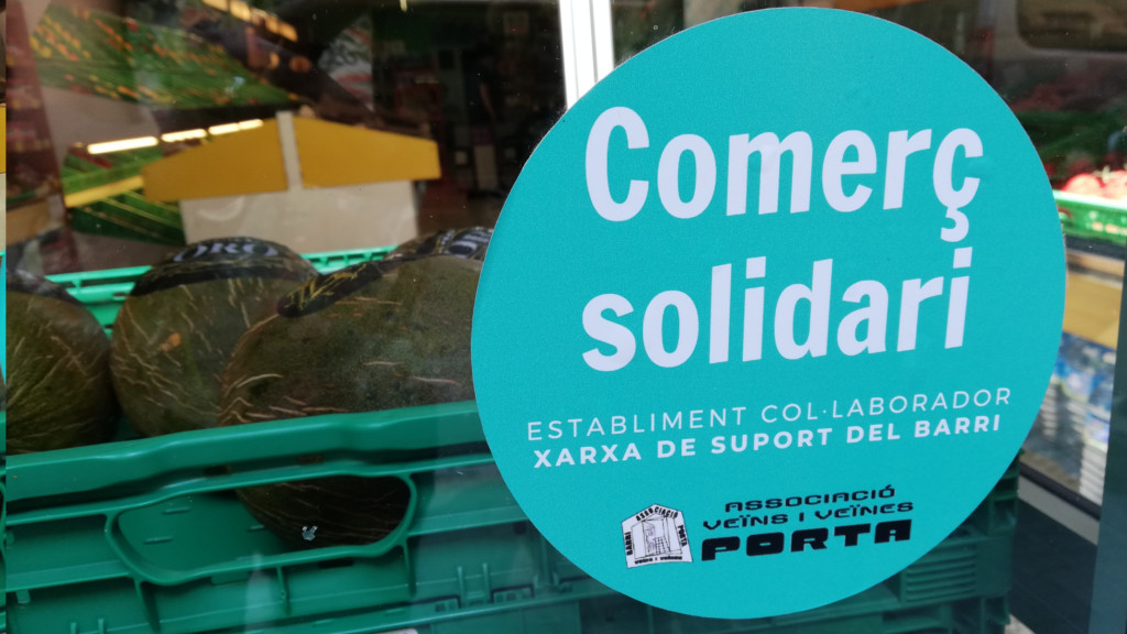 Comerç solidari xarxa de suport Porta