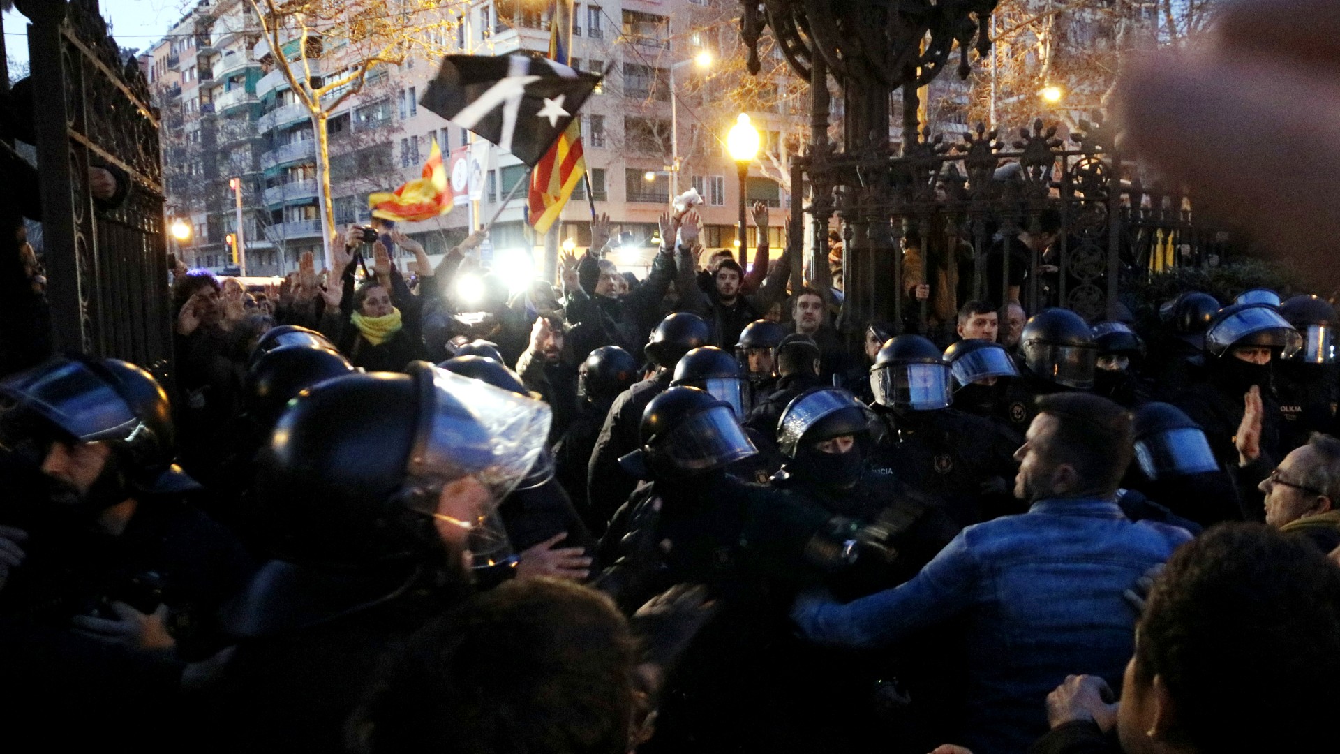 protesta ciutadella investidura fallida puigdemont 30 gener 2018