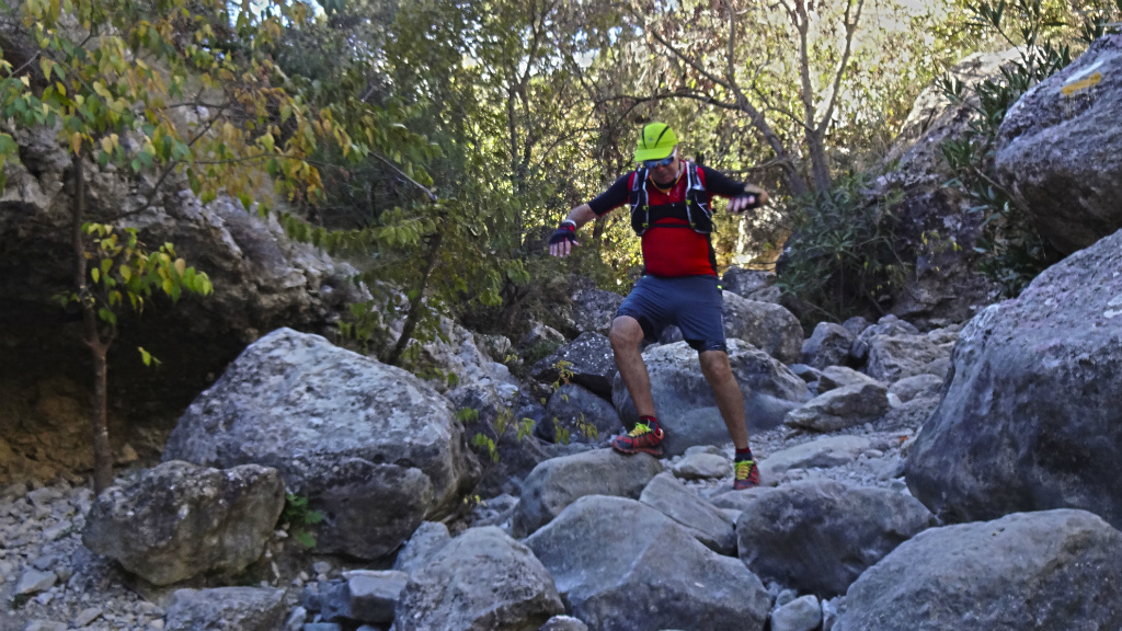 Carles Aguilar al Barranc de l'Infern