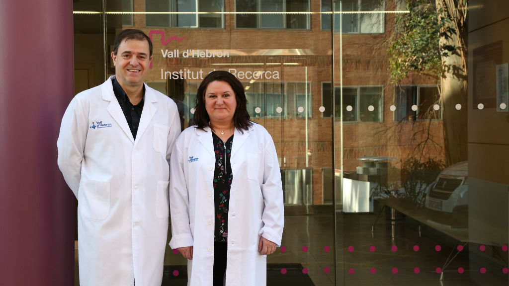 Dr. Xavier Muñoz i Dra. Maria Jesús Cruz del Vall d'Hebron Institut de Recerca (VHIR)