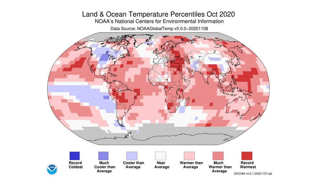 noaa canvi climàtic