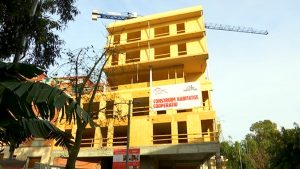 L’edifici de fusta més alt de l’estat, a les Roquetes