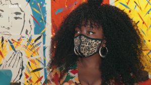 Montserrat Anguiano, afrocatalana, pintora i feminista