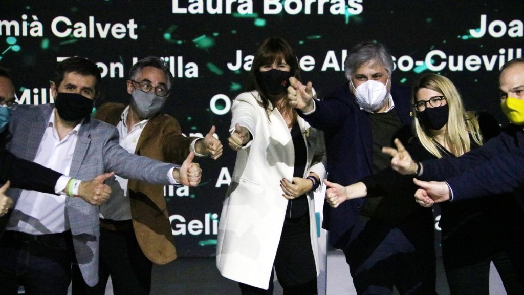 Borràs, sobre el 14-F: "Tenen por de la victòria de Junts" | campanya electoral, eleccions Catalunya 2021, Junts per Catalunya