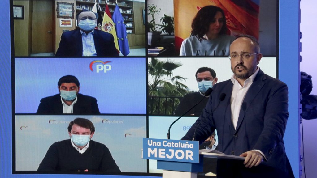 Pablo Casado defensa un PP "honest i honrat" i afirma estar-ne "orgullós" | campanya electoral, eleccions Catalunya 2021, PP