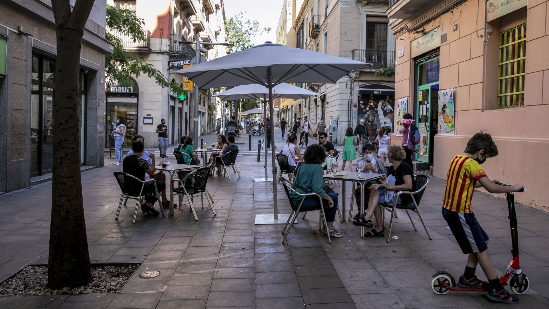 Horari terrasses carrer de Blai i Blesa