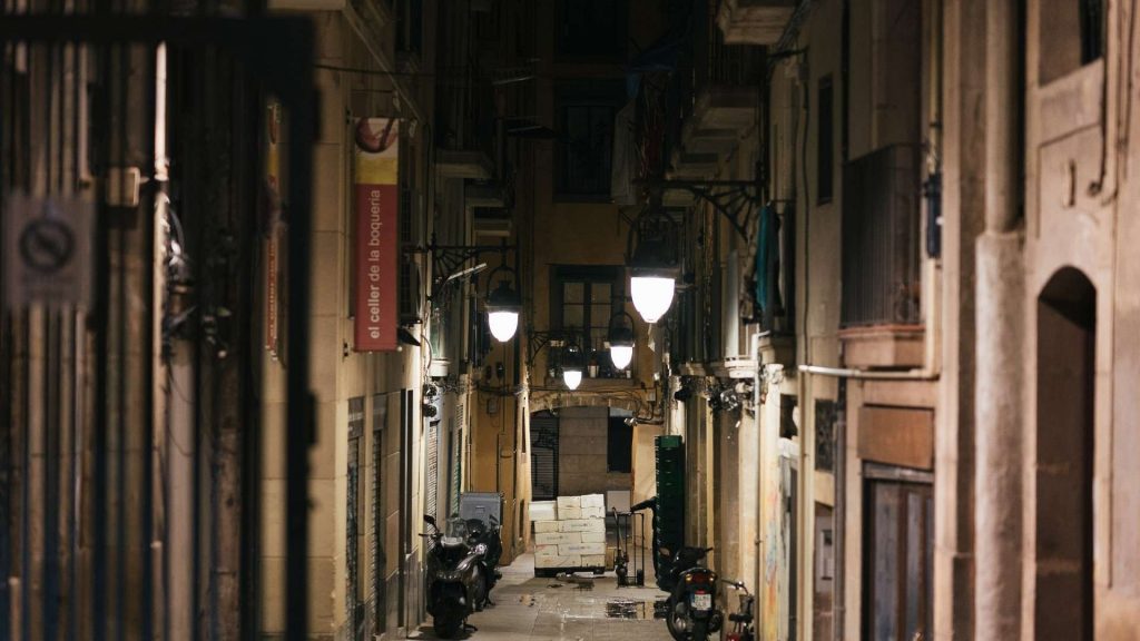 carrer de nit al raval
