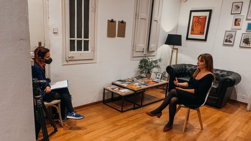 Rodatge Retrats M&iacute;riam Cano