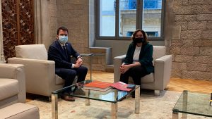 Aragonès i Colau es conjuren per encetar “una nova etapa de col·laboració, lleialtat i confiança”