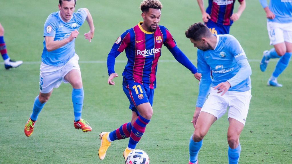 Konrad, golejador del FCB B - EIvissa