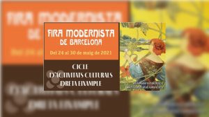 Fira Modernista de Barcelona 2021 cartell