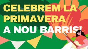 Festes de la Primavera a Nou Barris cartell
