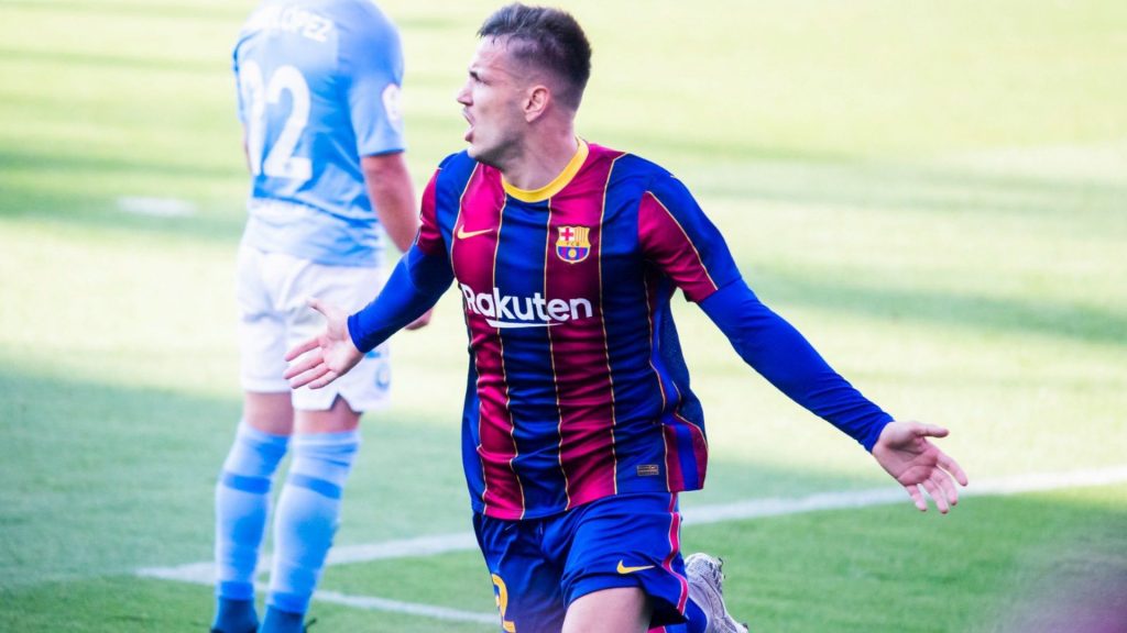 Rei Manaj, golejador del FCB B - Eivissa