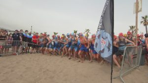 El primer aquatló jove a Barcelona des de la pandèmia