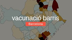 La vacunació completa arriba abans a l'”Upper” Diagonal que al Raval o  Ciutat Meridiana