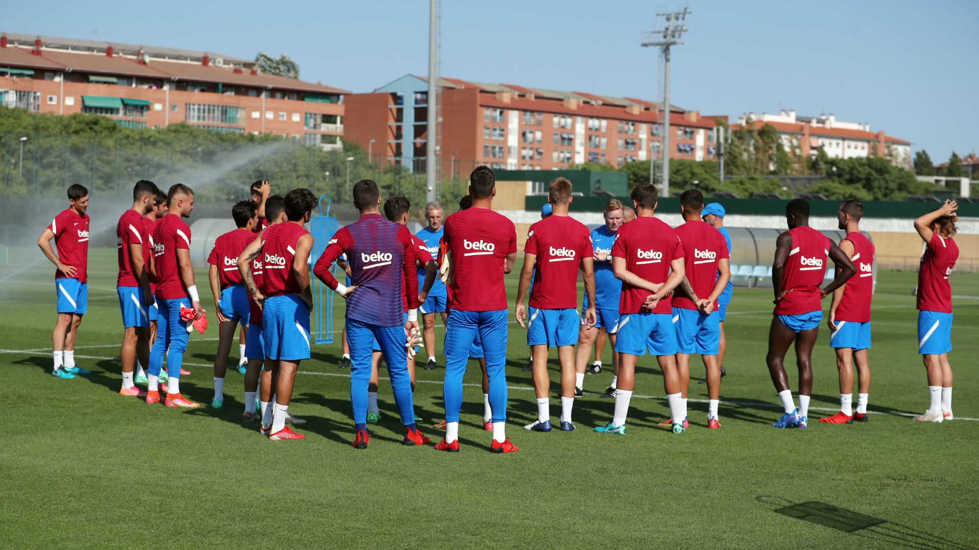 Entrenament Barça