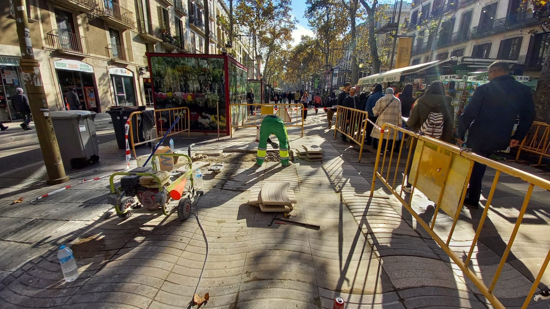 reparació rajoles Rambla