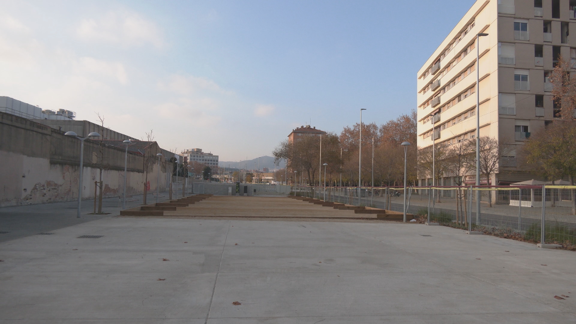 La via Trajana es transforma per convertirse en un eix cívic