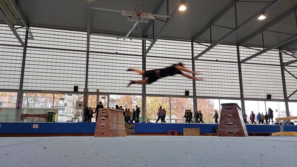 salt parkour Gimnàtic Terrassa