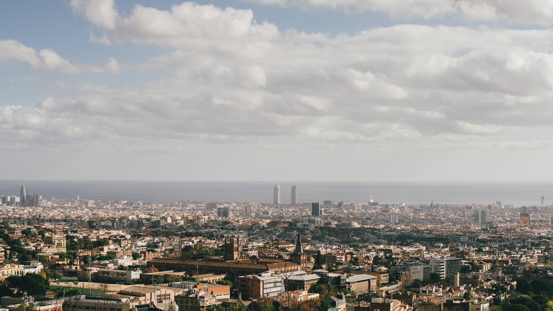 Silueta de Barcelona