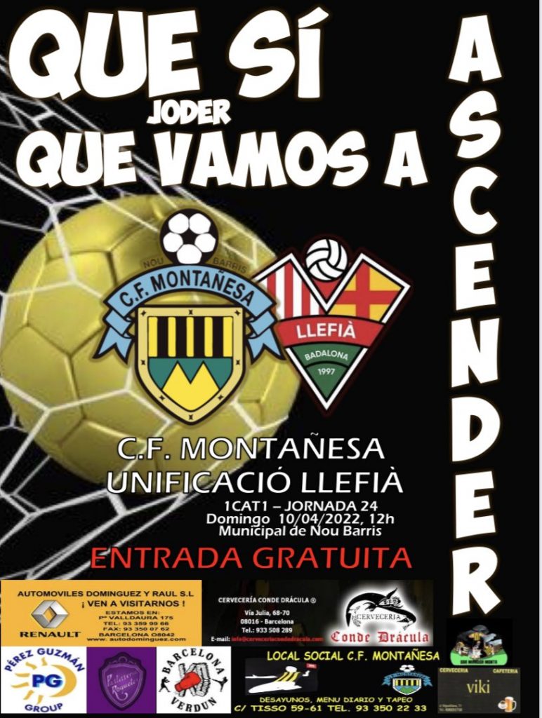 cartell muntanyesa ascens