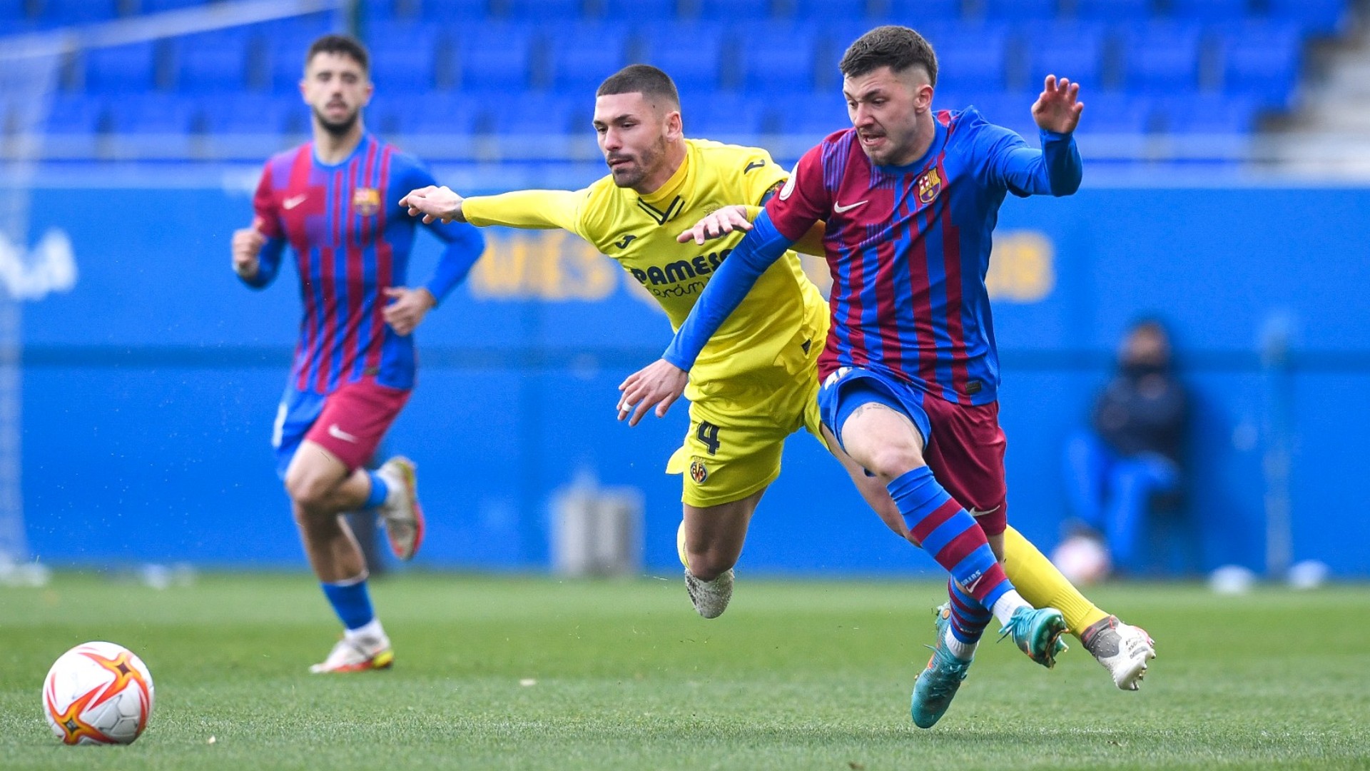 Victòria del Barça B davant el Vila-real B