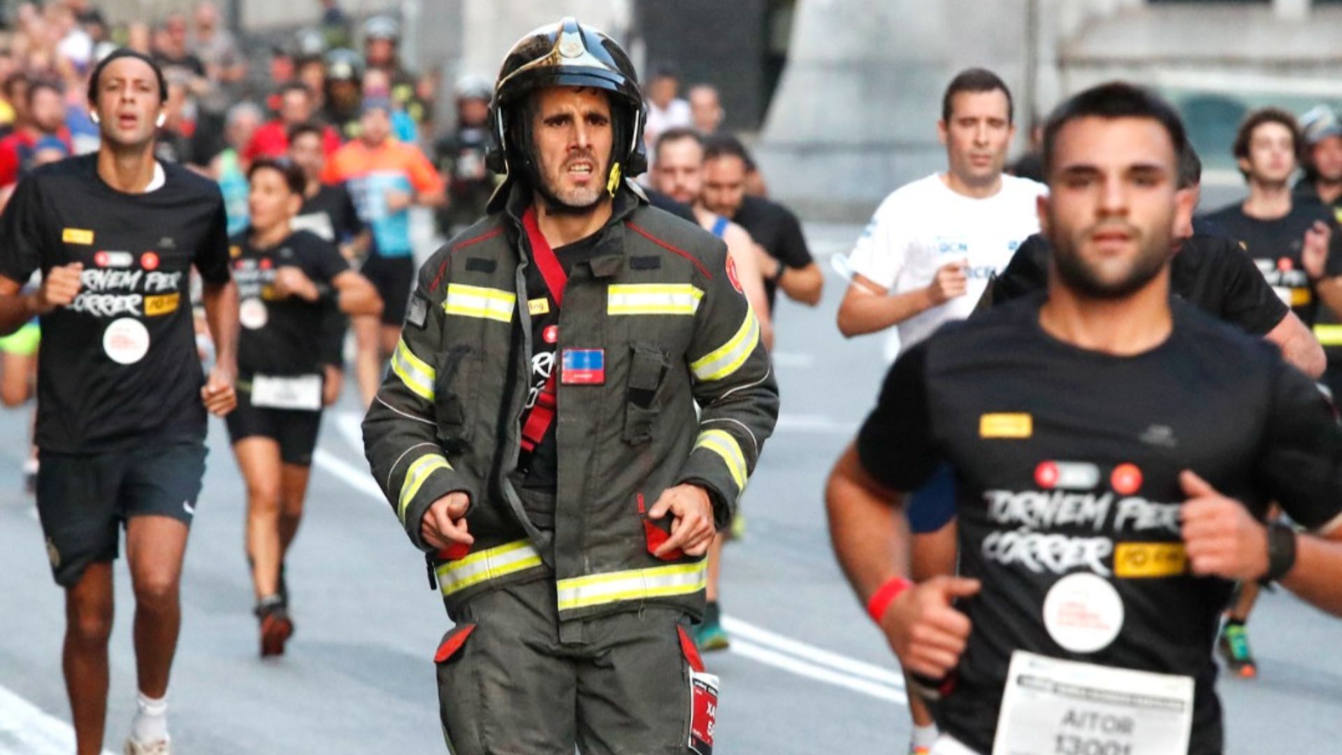 Cursa de Bombers Barcelona bomber