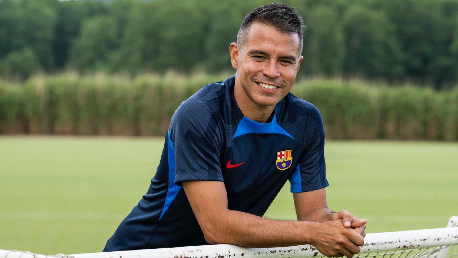 Javier Saviola segon entrenador juvenil A Barça