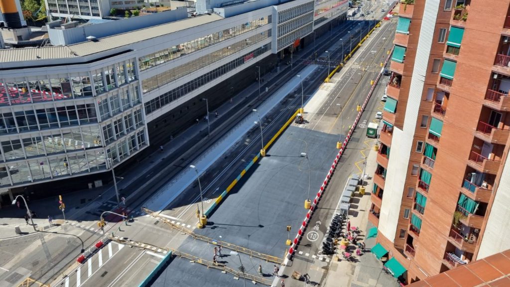 gran via túnel glòries