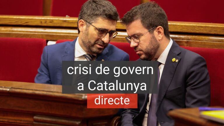 crisi govern generalitat catalunya junts erc directe