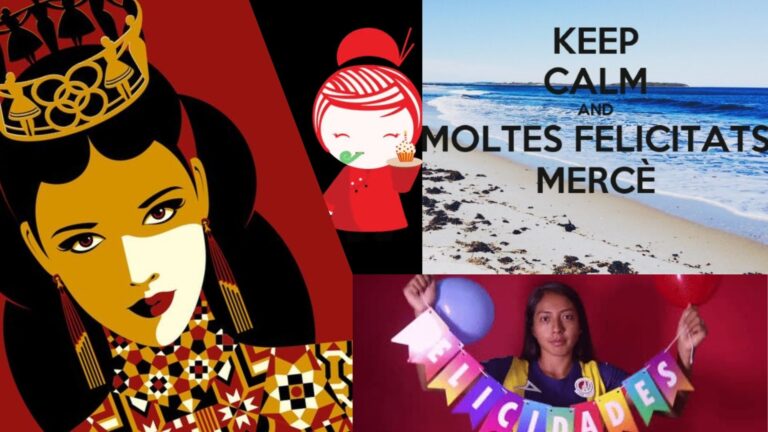 Felicitats, Mercè! Fotos, GIF i Stickers per felicitar el sant