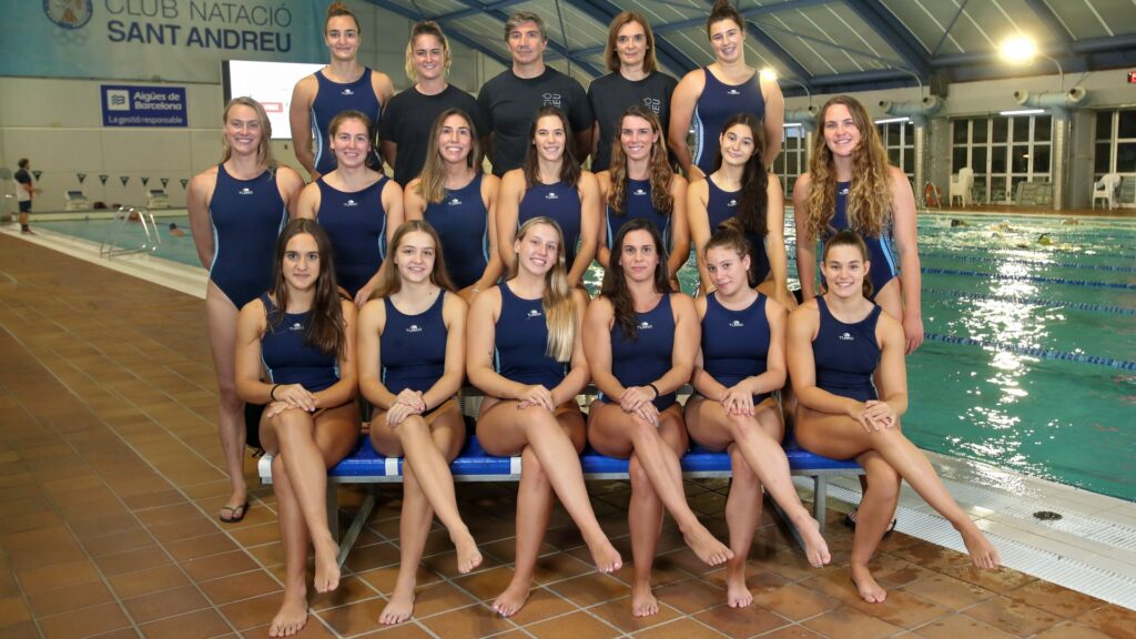 Els quatre equips barcelonins de la Lliga femenina de waterpolo