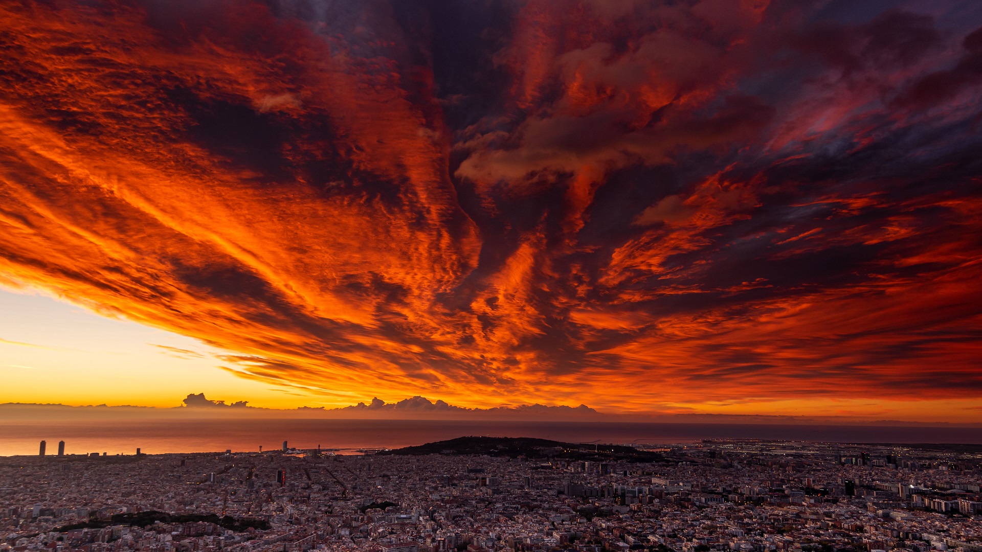 albada novembre Barcelona