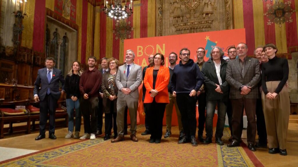 Ada Colau: “Tindrem un Nadal amb més esplendor, força i alegria que mai” | Ajuntament de Barcelona, campanya de Nadal, Nadal
