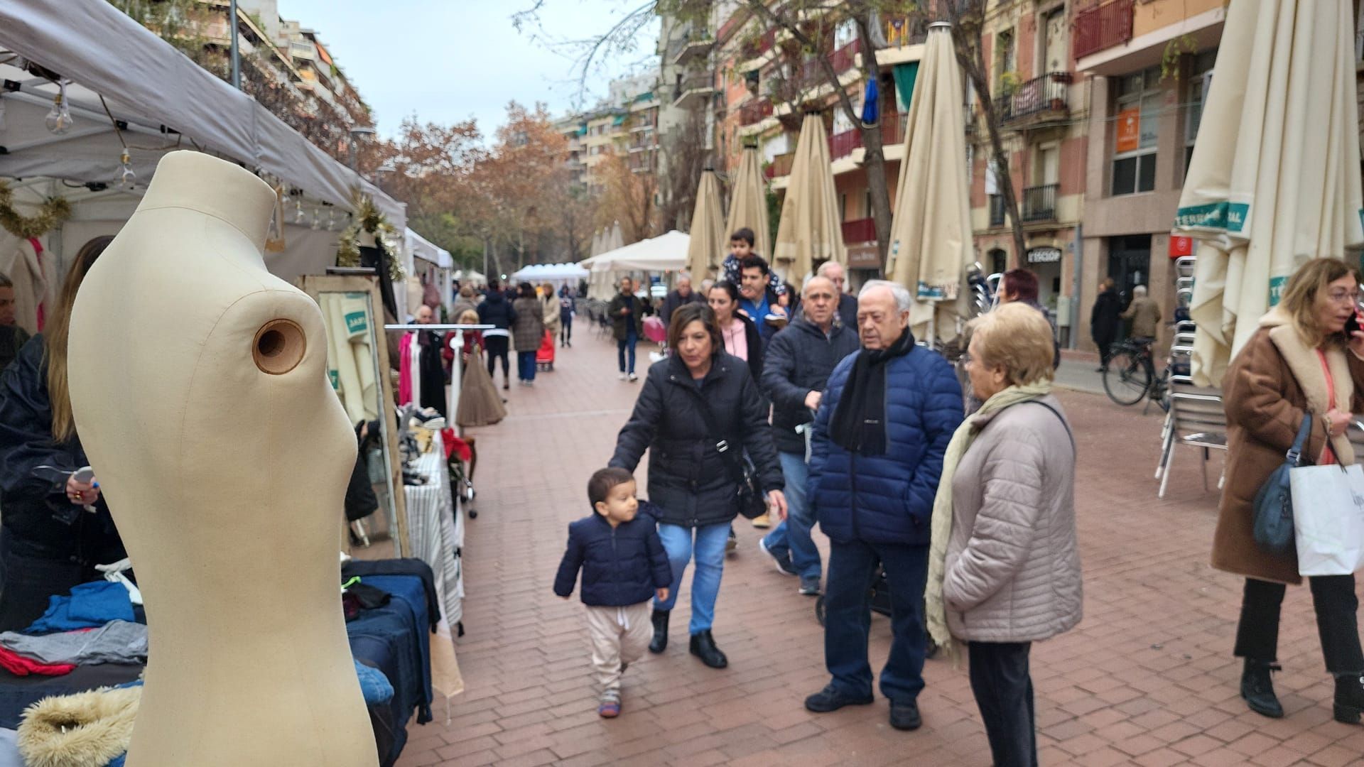 Primer dia de la Fira de Reis a Sant Antoni, 30 anys després